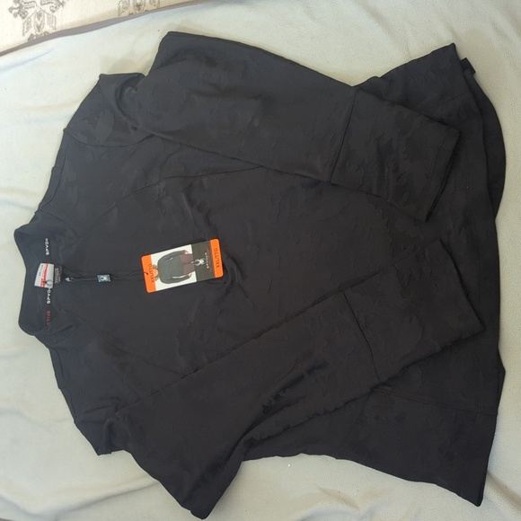 XXL Spyder Active wear 1/4 Zip Top - Picture 3 of 12